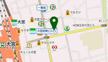 ローソン 大宮門街店の地図画像