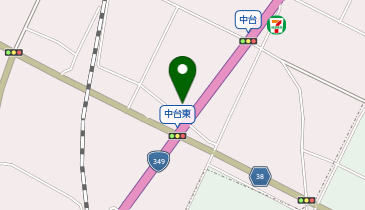 ローソン 那珂中台店の地図画像