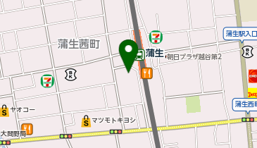 ローソン 蒲生駅西口店の地図画像