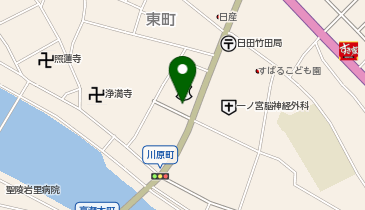 ローソン 日田東町店の地図画像