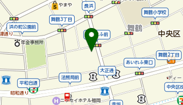 ローソン 福岡舞鶴三丁目店の地図画像