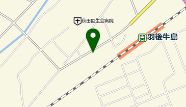 ローソン 秋田牛島駅前店の地図画像