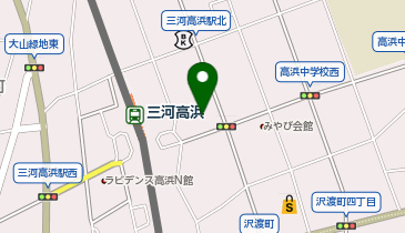ローソン 三河高浜駅前店の地図画像