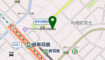 ローソン 岐阜羽島駅北店の地図画像