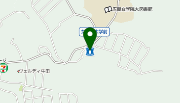 ローソン 広島女学院大学前店の地図画像
