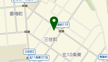 ローソン 北見三住町店の地図画像