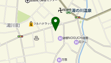 ローソン 函館湯の川温泉店の地図画像