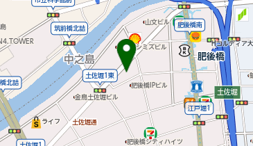 ローソン 肥後橋ウェリナホテル店の地図画像