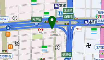 ローソン MID西本町ビル店の地図画像