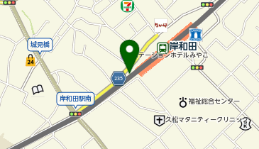 ローソン 南海岸和田駅南口店の地図画像