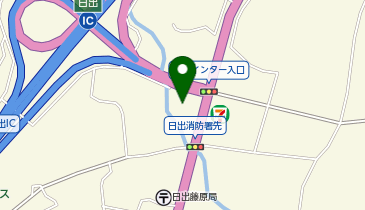 ローソン 日出インター店の地図画像