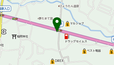 ローソン 別府北中店の地図画像