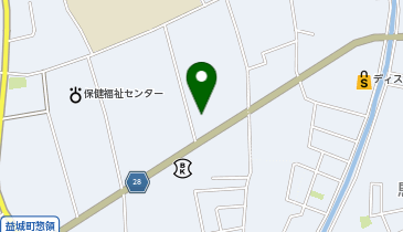 ローソン 益城惣領北店の地図画像