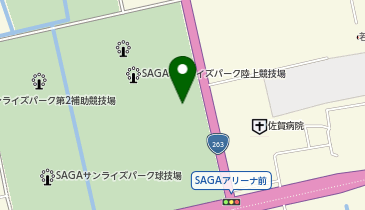 ローソンサテライト ミズSAGAアリーナ店の地図画像