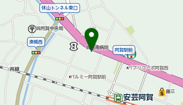 ローソン 呉阿賀中央六丁目店の地図画像