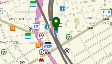 ローソン HB阪急十三東店の地図画像