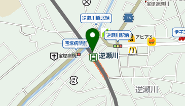 ローソン HA阪急逆瀬川店の地図画像