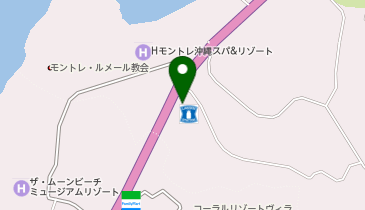 ローソン 恩納タイガービーチ前店の地図画像