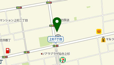 ローソン 仙台上杉五丁目店の地図画像