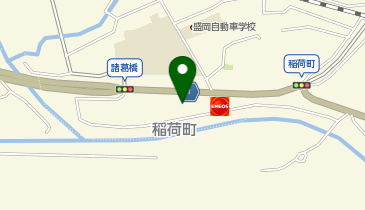 ローソン 盛岡インター店の地図画像