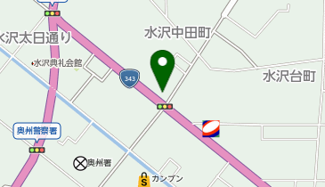 ローソン 奥州水沢中田町店の地図画像