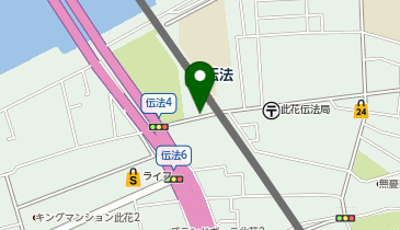 ローソン 伝法駅前店の地図画像