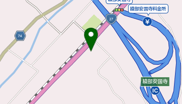ローソン 綾部安国寺インター店の地図画像