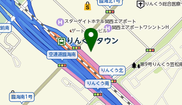 ローソン OMO関西空港店の地図画像