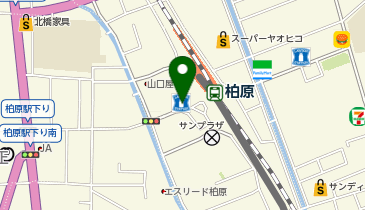 ローソン 柏原駅西店の地図画像