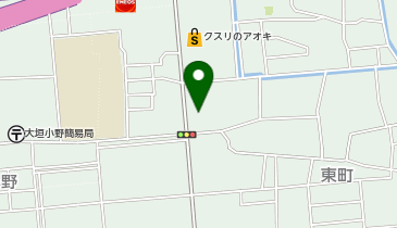 ローソン 大垣東町一丁目店の地図画像