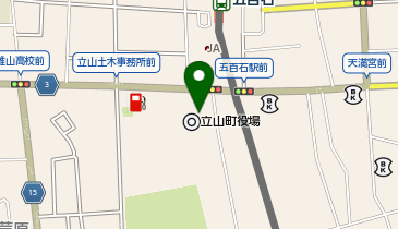 ローソン 立山町役場店の地図画像