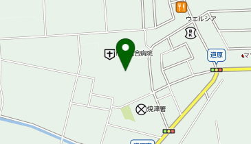 ローソン 焼津市立総合病院店の地図画像