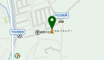 ローソン 倉敷中庄団地前店の地図画像