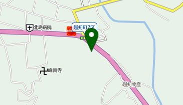 ローソン 高岡越知町店の地図画像