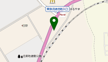 ローソン 坂北新地店の地図画像