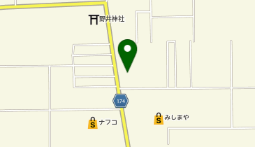 ローソン 大田長久町北店の地図画像