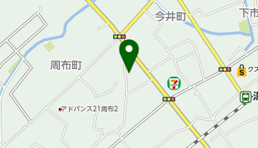 ローソン 山口若宮町店の地図画像