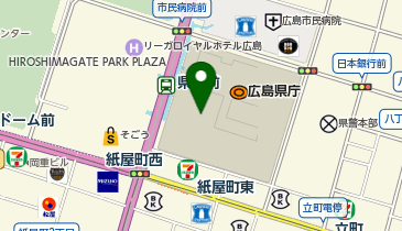 ローソン 広島県庁前店の地図画像