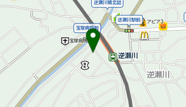 ローソン 宝塚逆瀬川二丁目店の地図画像