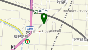 ローソン 高田市駅南店の地図画像