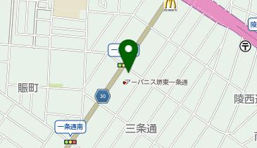 ローソン 堺一条通中店の地図画像