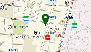 ローソン 大阪警察病院店の地図画像