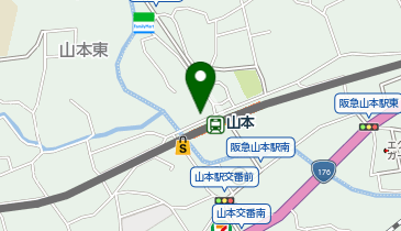 ローソン 阪急山本駅北店の地図画像