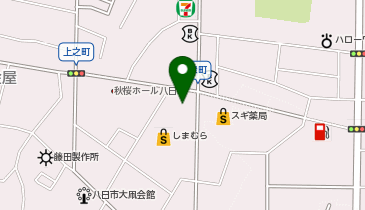 ローソン 東近江八日市東本町店の地図画像