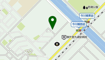 ナチュラルローソン NL順天堂大学医学部附属浦安病院店の地図画像