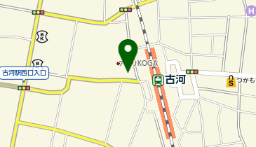 ローソン 古河駅西口店の地図画像