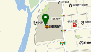 ローソン 群馬県庁店の地図画像