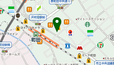 ローソン JR町田駅東店の地図画像