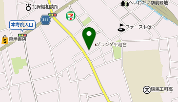 ローソン 練馬早宮店の地図画像