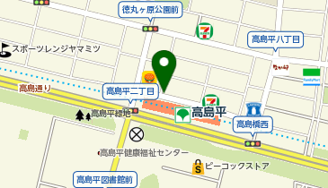 ローソン 高島平駅前店の地図画像